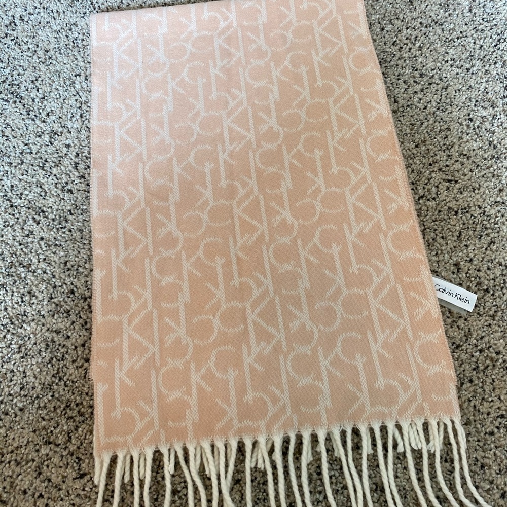 Light Pink Calvin Klein Scarf